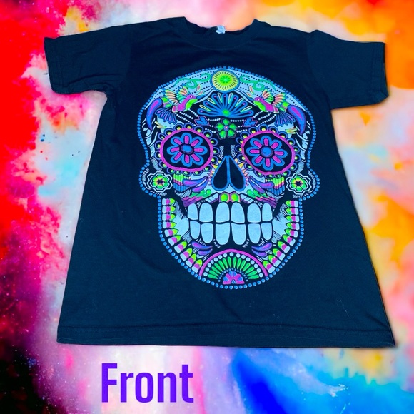 GOCA Men’s Sugar skull t-shirt- Medium - Picture 1 of 3